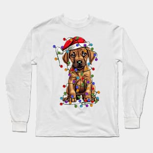 Christmas Puppy Long Sleeve T-Shirt